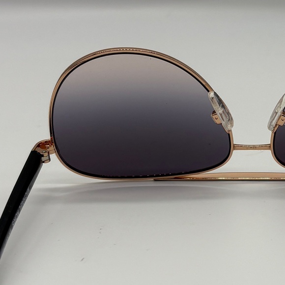 Michael Kors aviator sunglasses rose gold and black. - Picture 4 of 9